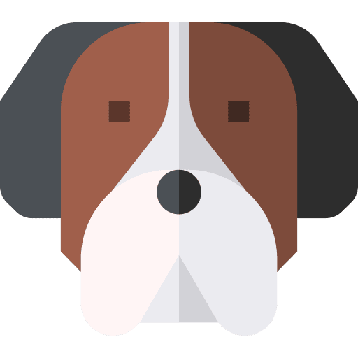 Saint bernard mammal breed animals icon