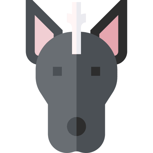 Xoloitzcuintle dog animals breed icon