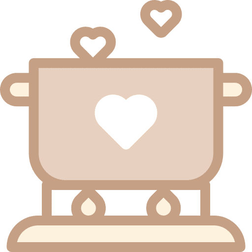 Cook cook food and restaurant saucepan icon