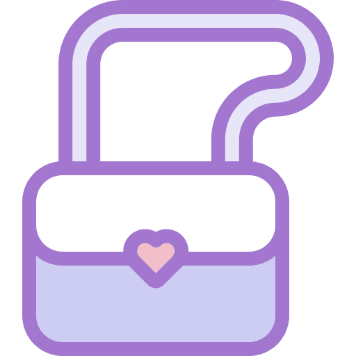 Handbag purse fashion accessory icon