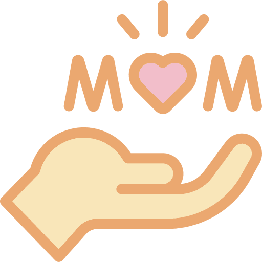 Mom hand mothers day mom icon