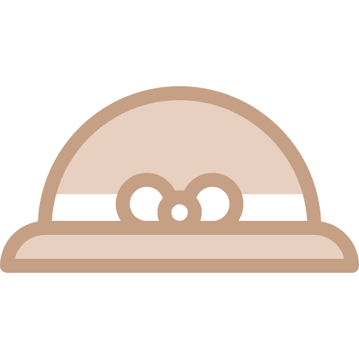 Hat fashion beach accessory icon