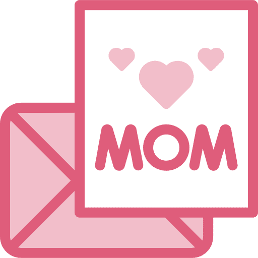 Mom heart love and romance mom icon