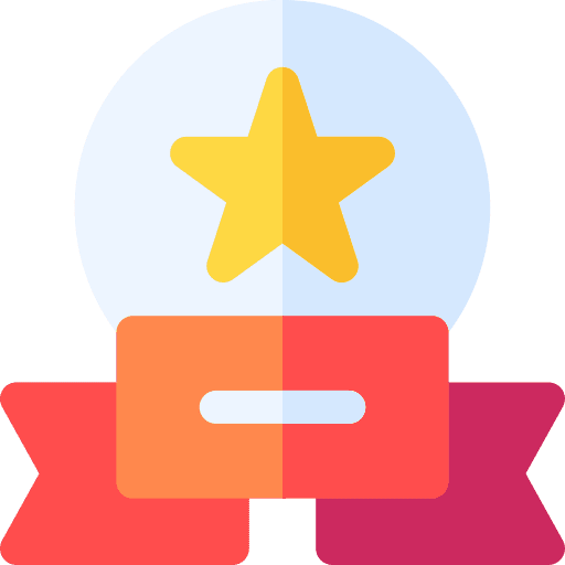 Badge winner win prize icon