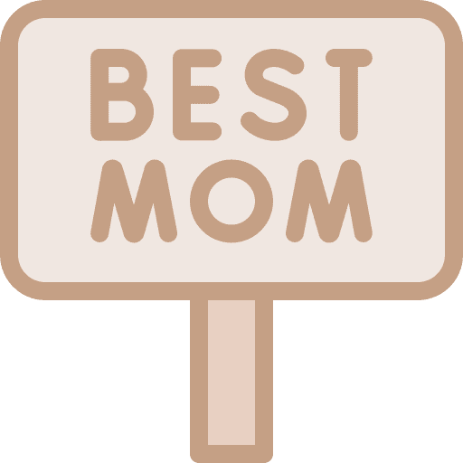 Best mom best mom greeting motherhood icon
