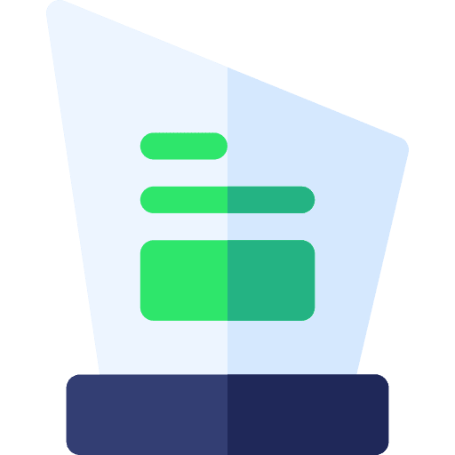 Award sports and competition win prize icon