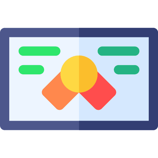 Certificate win prize award icon