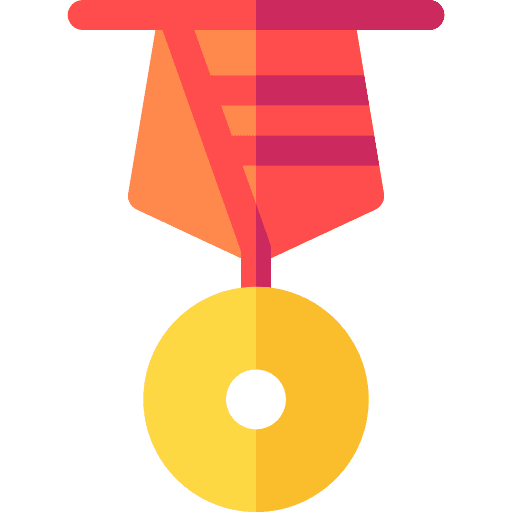 Medal award winner medal icon