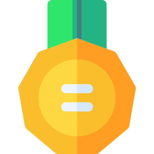 Medal win reward award icon