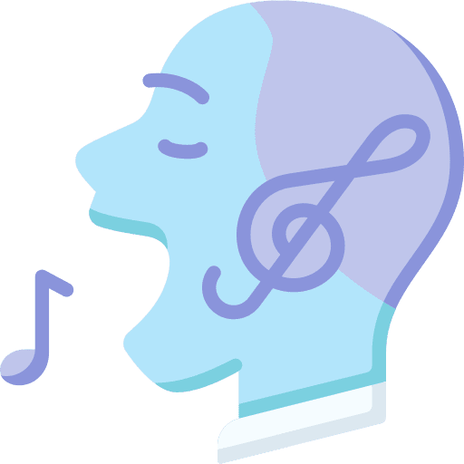 Singing singer microphone musician icon