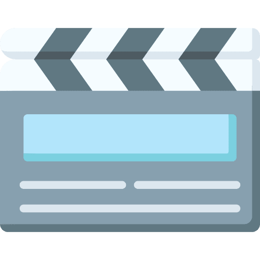 Clapperboard cinema clapperboard movie icon