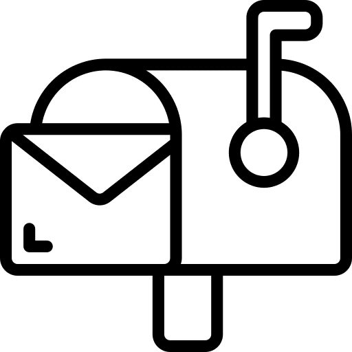 Mail box mail box mail letterbox icon