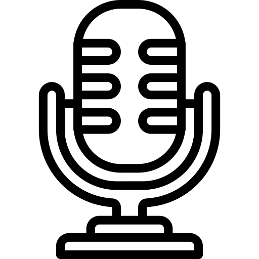 Microphone mic marketing audio icon