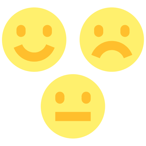 Reaction reaction stare plain icon