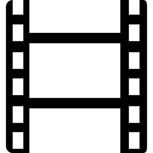 Film cinema strip film strip cinema strips icon