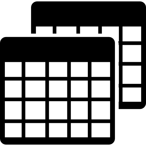 Tables couple grid table of content cells icon