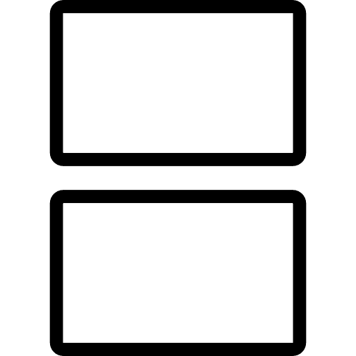 Rectangles couple element couple shape icon