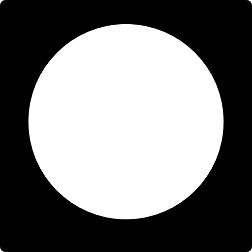 Media record geometrical circle shape icon