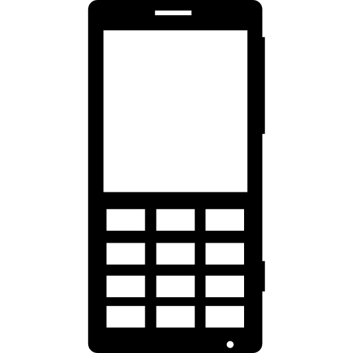 Mobile phone computer and media call mobile phone icon