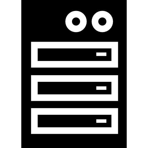 Server servers tools and utensils computer and media icon