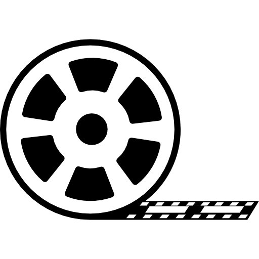 Movie tool cinema strip icon
