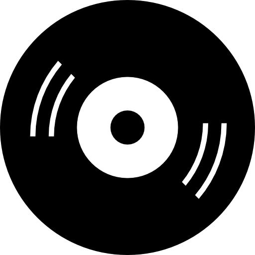 Compact disc songs disc recordings icon