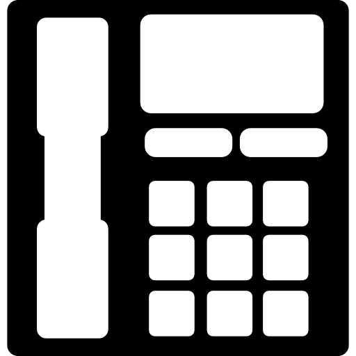 Telephone box communication contacting icon