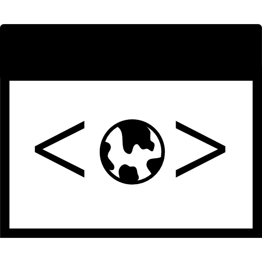 Html tag coding web html icon