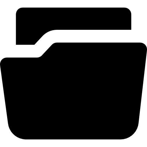 File folder folder document dossier icon