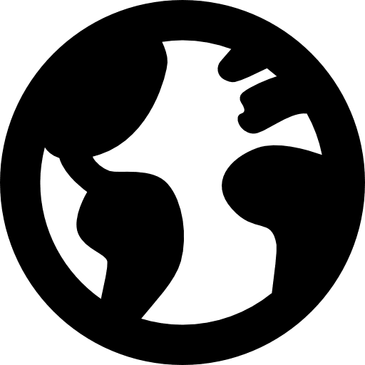 Planet earth universe planet globe icon