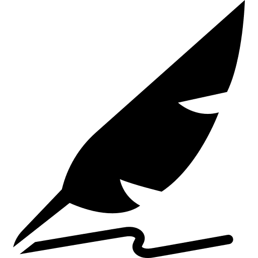 Pen lightweight writing pen icon