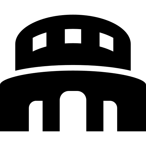 Sport building buildings arena icon