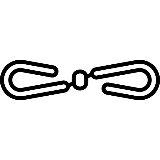 Chest expander gymnasium excercising gymnast icon