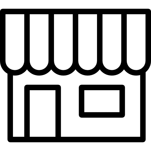 Shop shopping store store real estate icon