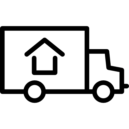 Truck moving moving truck transport icon