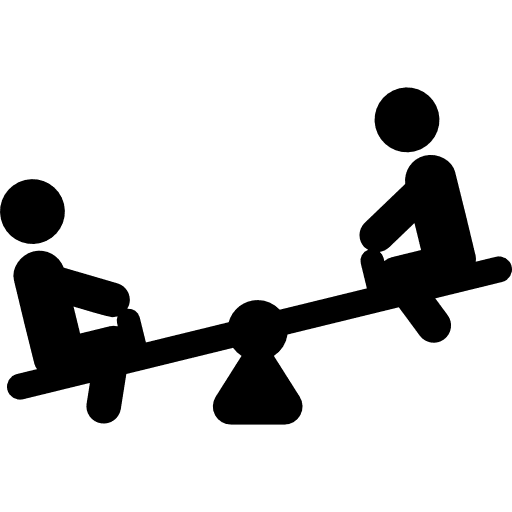 Teeter park childhood park güell icon