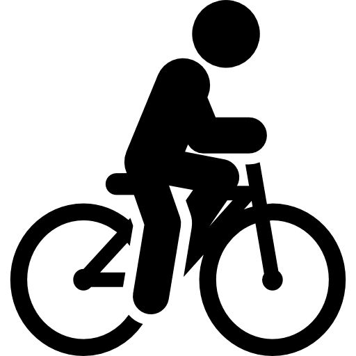 Bicycle sport speed racing icon