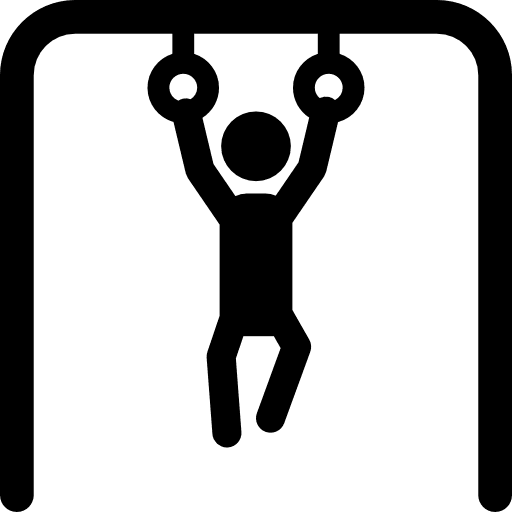 Clamber gymnasium olympic games athlete icon