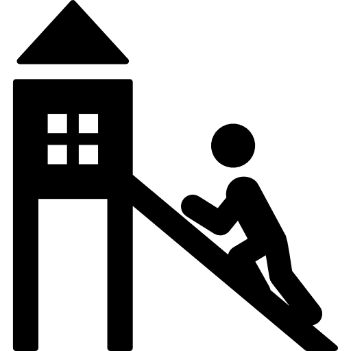 Clamber park childhood climb icon