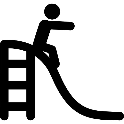 Slide kids slide kids park icon