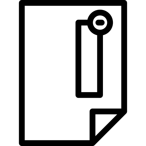 File interface document text edition icon