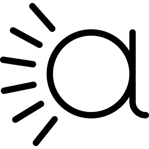 Brightness shapes graphic tool brightness icon