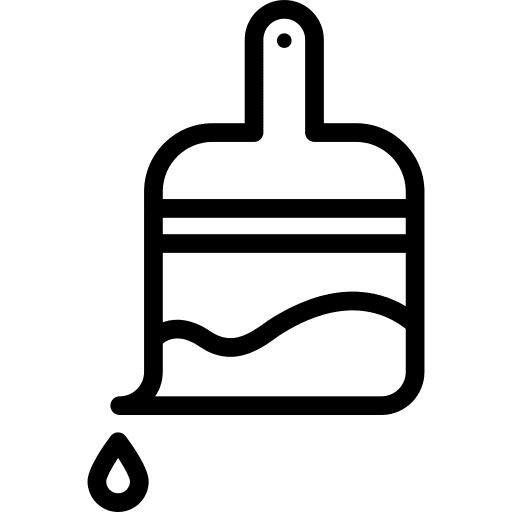 Brush editor brush painter icon