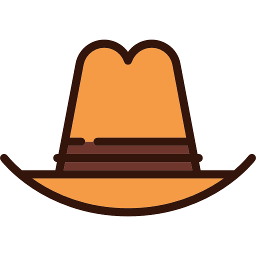 Hat fashion western costume icon