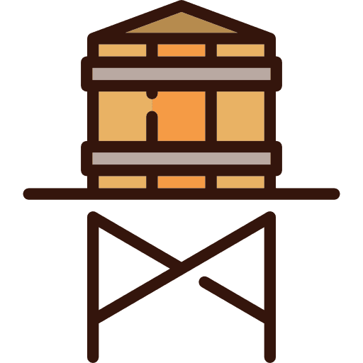Watertower tower watering buildings icon