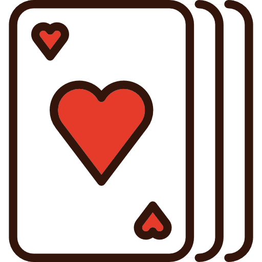 Cards playing cards hearts heart card icon