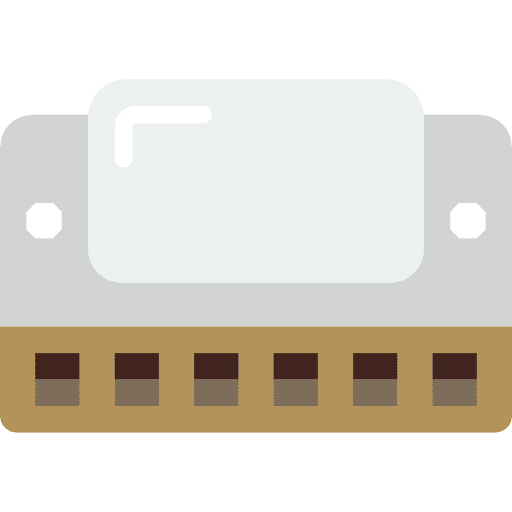 Harmonica musical instrument harmonica music icon