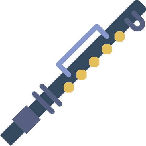 Piccolo piccolo musical instrument orchestra icon