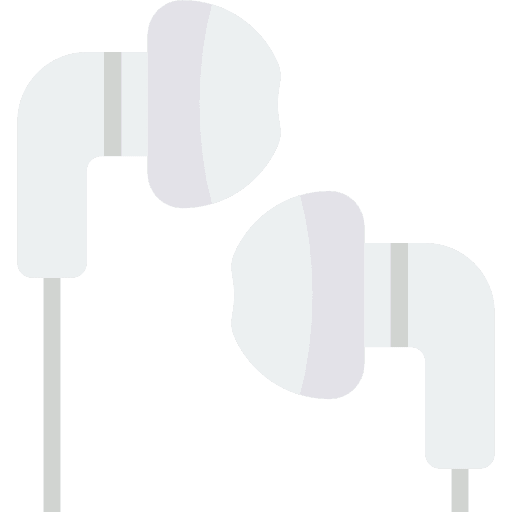 Earphones technology headphones earphones icon