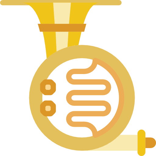 French horn music wind instrument music instrument icon